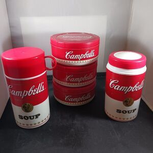 Campbell's 1998 Condensed Soup Can-Tainer Plastic 11oz (5)